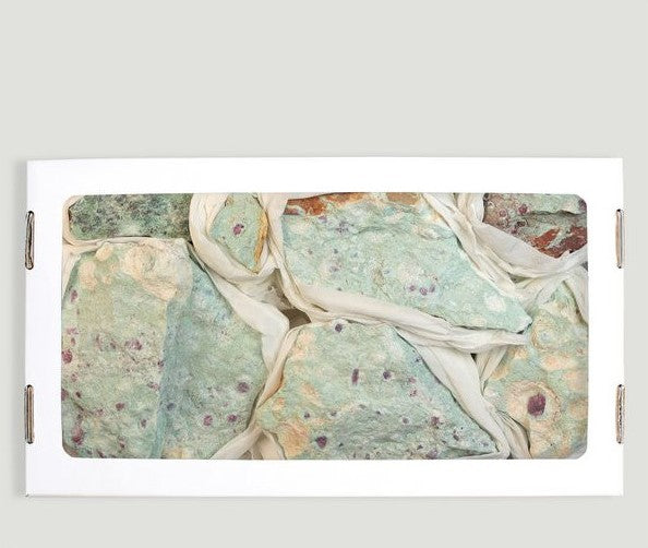 Rubi em Fucsite ou Moscovita Verde