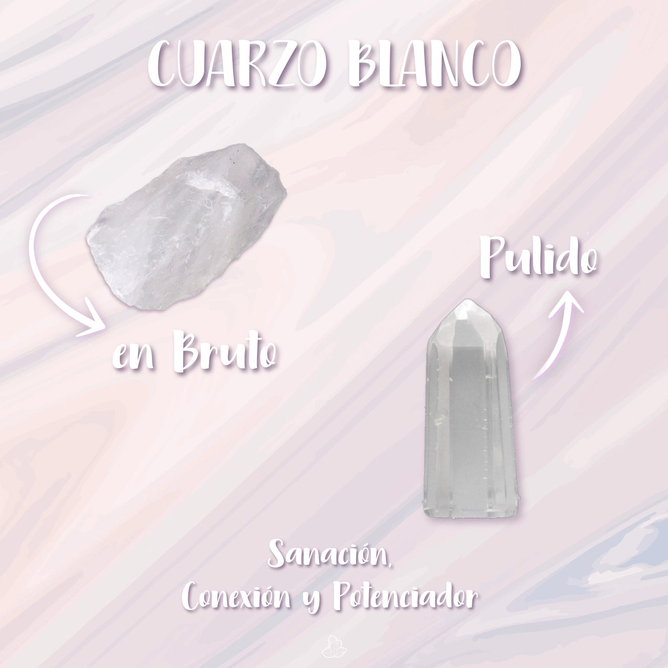 Brincos Coração de Quartzo Cristal Natural – Clareza e Purificação