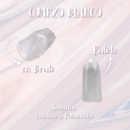 Brincos Coração de Quartzo Cristal Natural – Clareza e Purificação