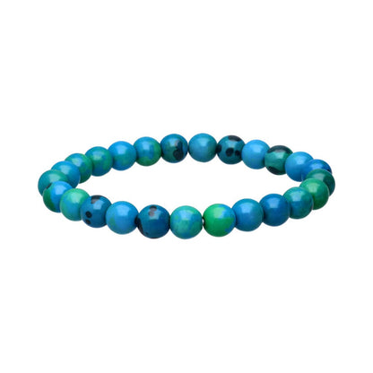 Pulseira Crisocola 8mm