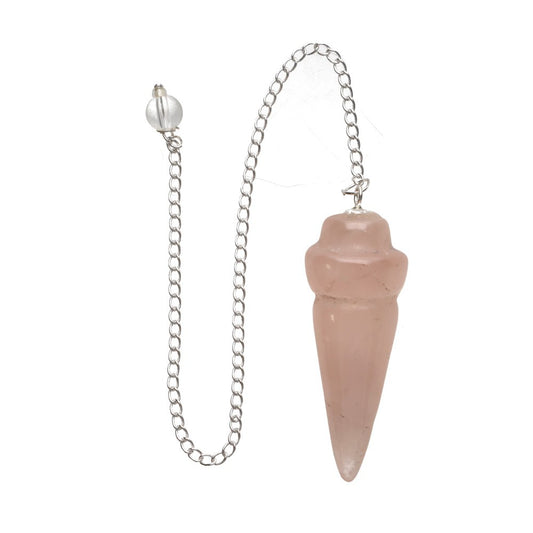 Pêndulo Pedra Natural - Quartzo Rosa Egípcio - indisponivel de momento