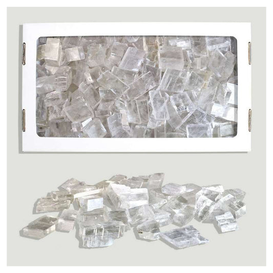 Espato da Islândia Massivo ou Calcite Óptica