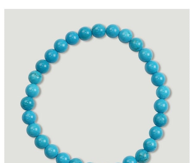 Pulseira Howlite Azul