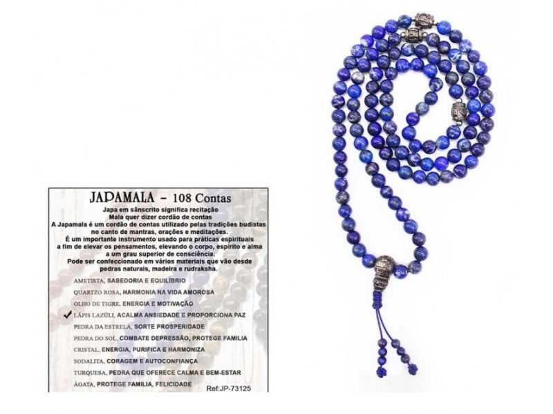 Japamala Lápis Lazuli