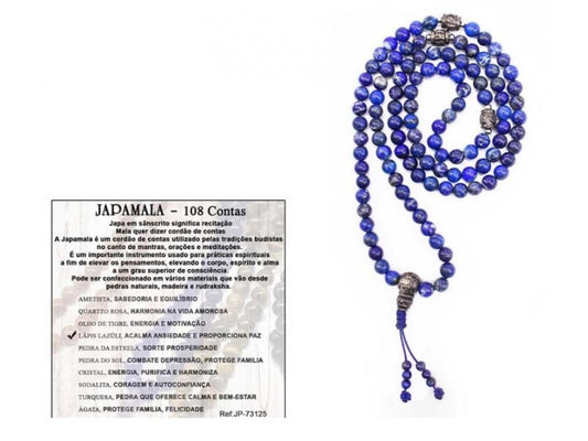 Japamala Lápis Lazuli