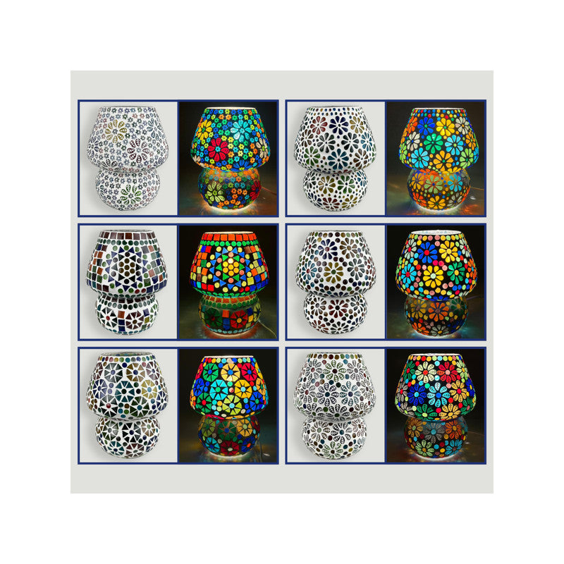 Candeeiro India 17cm - cores sortidas