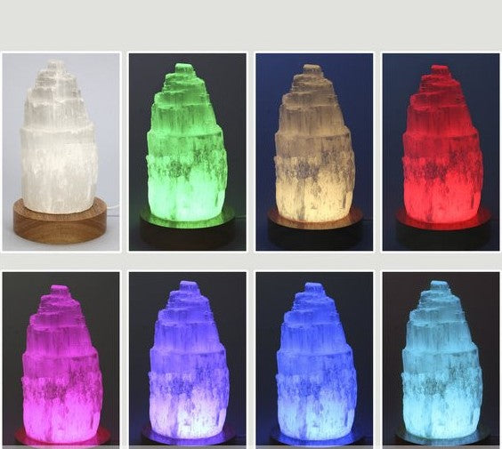 Selenite mudança de cor