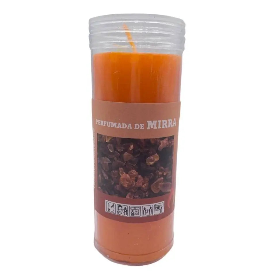 Velao de Mirra  em ambiente de meditacao vela aromatica para purificacao profunda