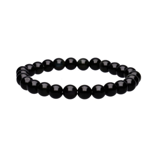 Pulseira Obsidiana 8mm