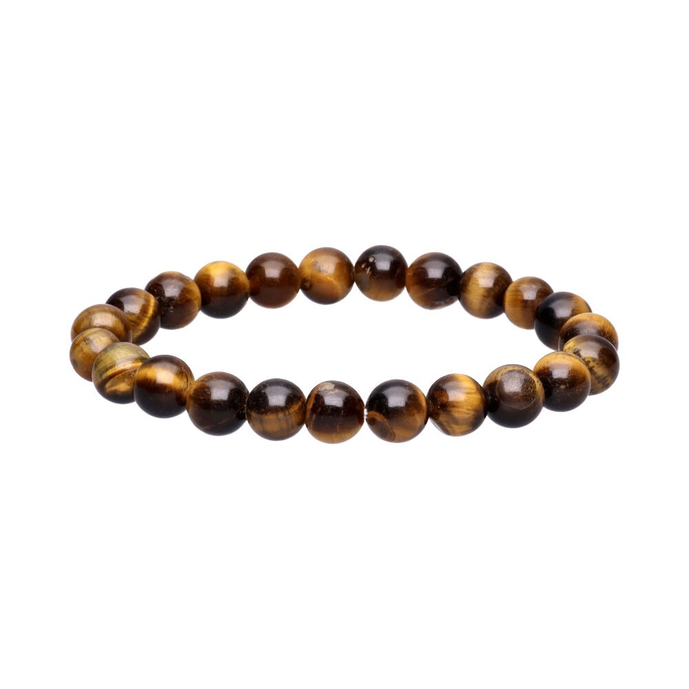 Pulseira Olho Tigre 8mm - (Esgotada de momento)