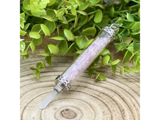 Bastão Quartzo Rosa   -  1,5x13cm