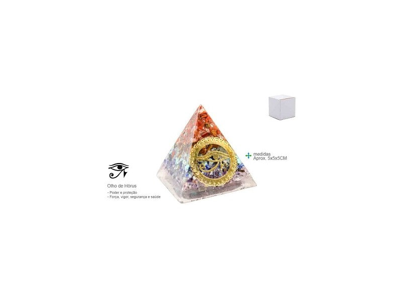 Piramide Orgone Olho de Horus