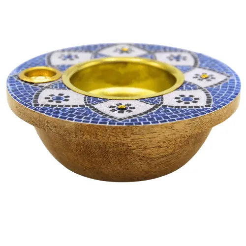 Incensário e Porta Vela Oriental