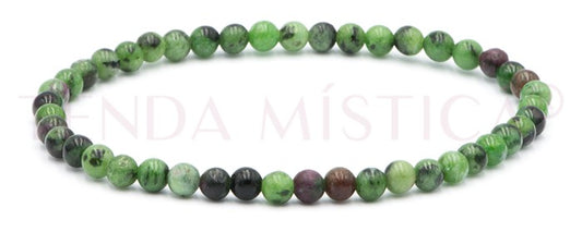 Pulseira Zoisite & Rubi