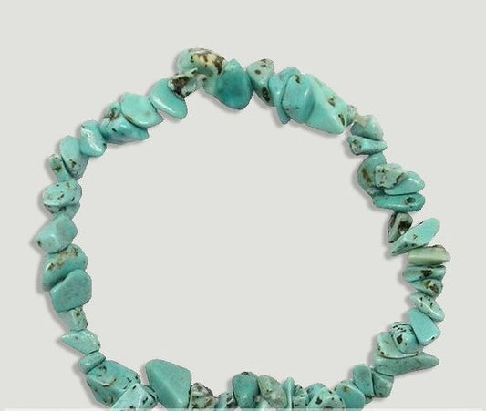 Pulseira Howlite Azul