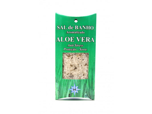 Sal de Banho aromatizado Aloe Vera  - Purificação e Bem Estar