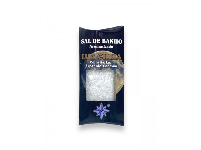 Sal Banho Aromatizado  Lua Cheia - Energia, Renovação e Intuição