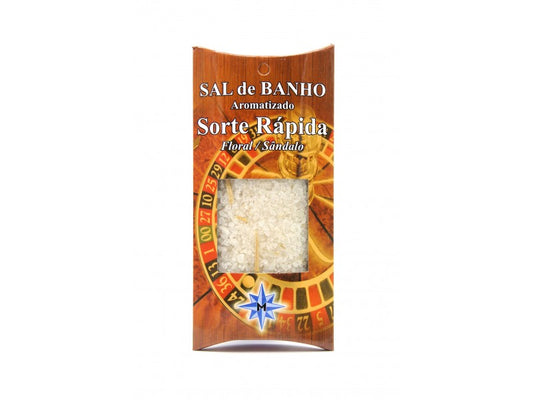 B -  Sal banho aromatizado Sorte Rápida