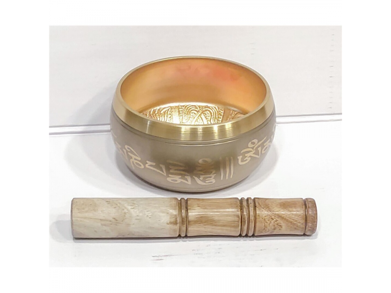 Taça Tibetana de latão 11cm - (Indisponível de momento)
