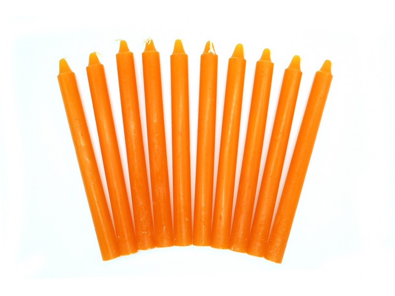 Vela Palito Laranja